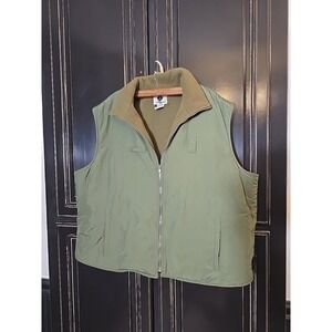 Vintage VF Imagewear 3xl, Long Military Green‎ Thinsulate Vest